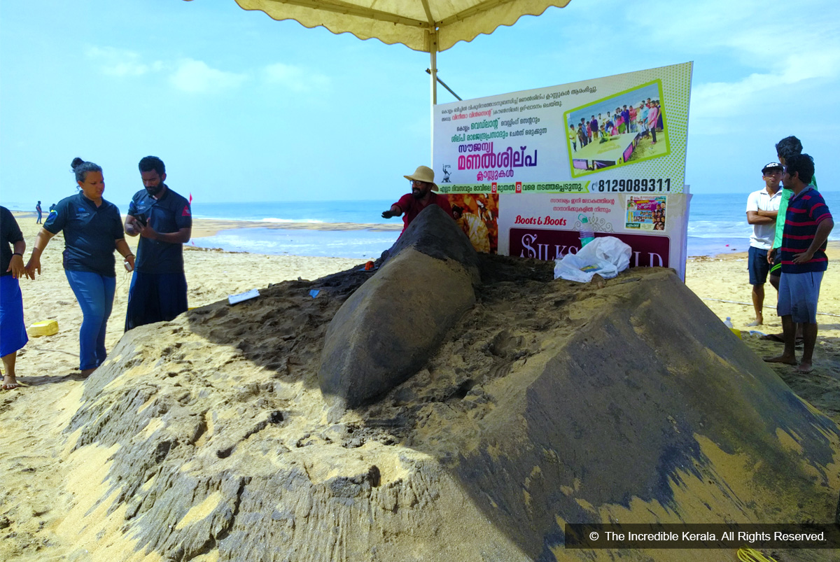 Kollam beach kollam beach a